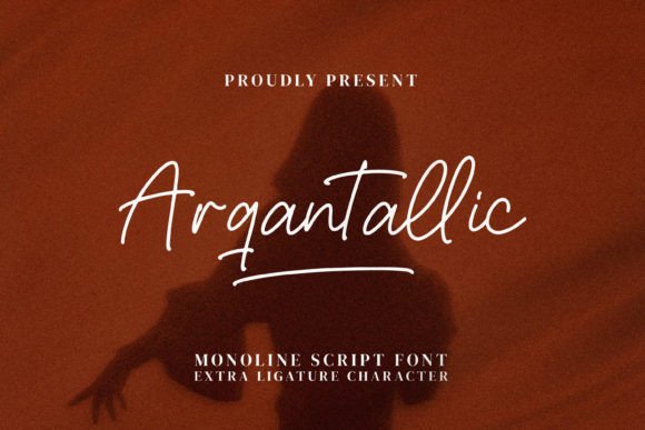 Arqantallic: Elegant Script Font