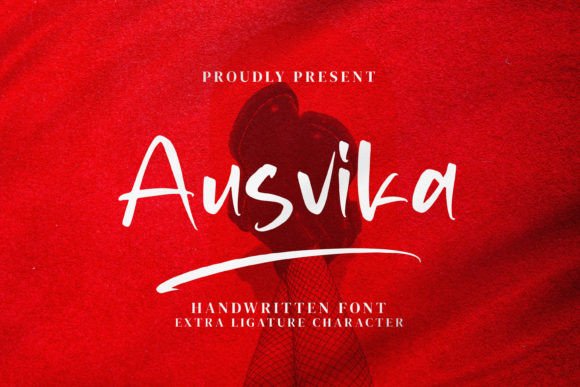 Ausvika: Elegant Script Font for Designers