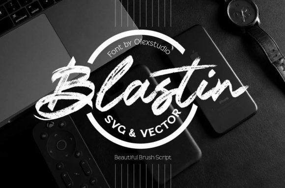 Blastin Font for Business Branding