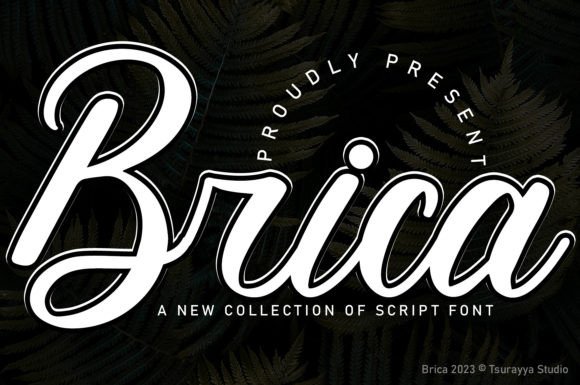 Brica Font for Editorial Design