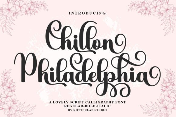 Chillon Philadelphia Font Review