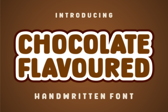 Chocolate Flavoured Font