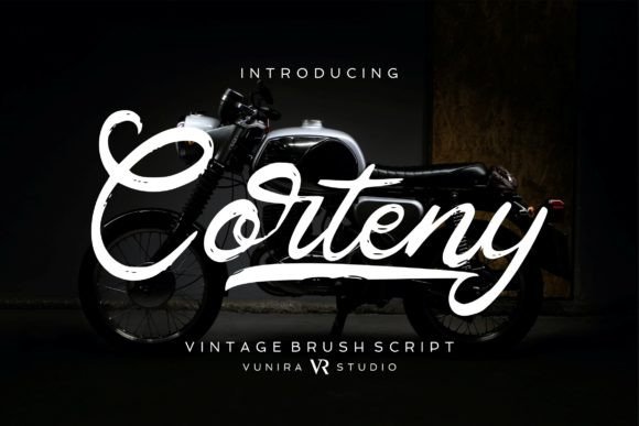 Corteny: A Premium Script Font for Elegant Branding