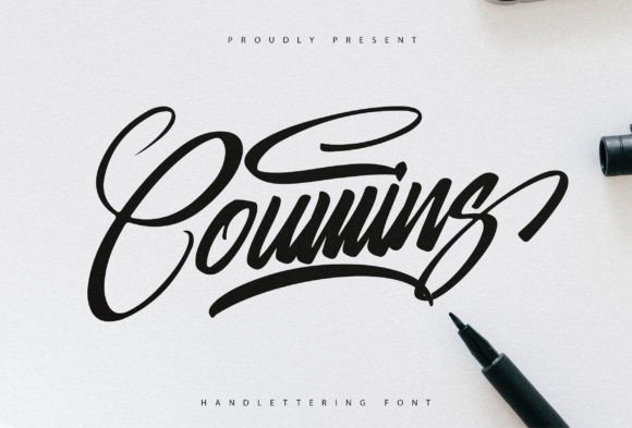 Coumins: A Handwritten Font for Elegant Web Design