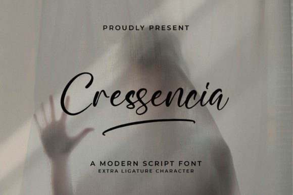 Cressencia: A Magical Script Font
