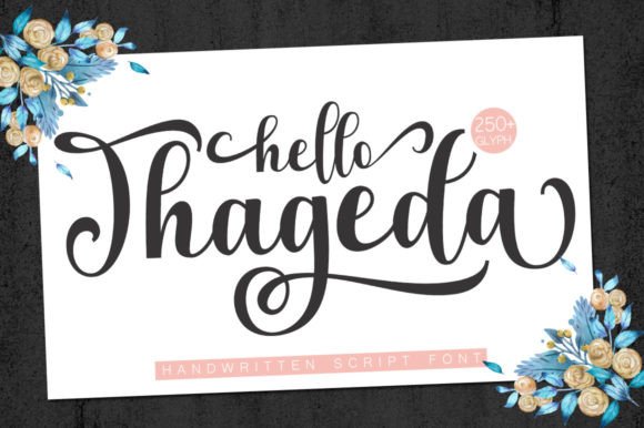 Hello Thageda Font Review