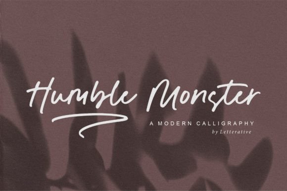 Humble Monster Font for Bold Campaigns