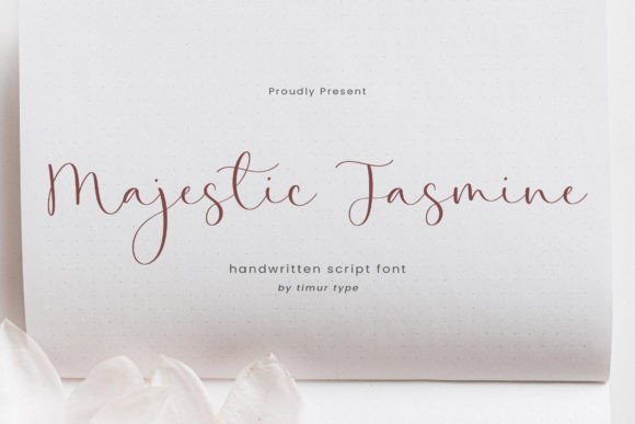 Majestic Jasmine Font for Web Design