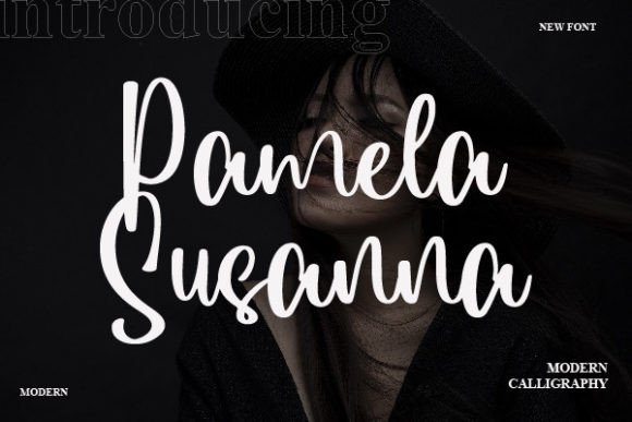 Pamela Susanna Font for Elegant Design