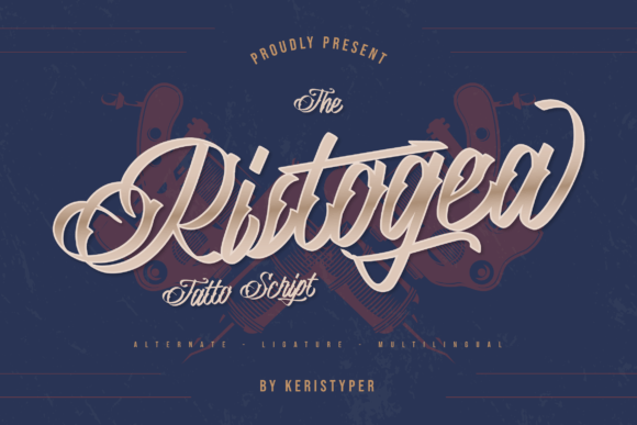 Ristogea Font for Creative Web Design