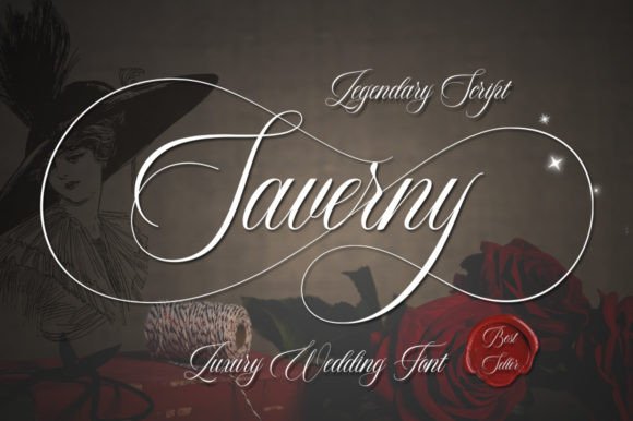 Saverny Font: Vintage Script for Creative Makers