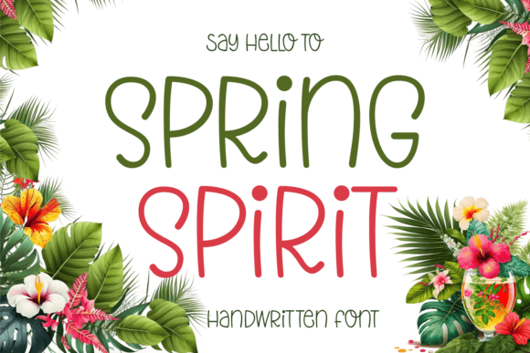 Spring Spirit Font for Business Branding