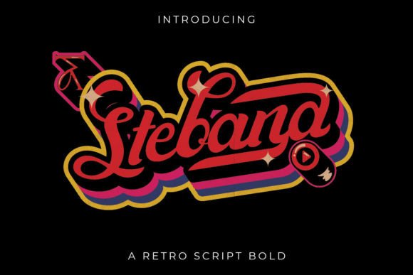 Stebana: A Vintage Script for Bold Campaigns