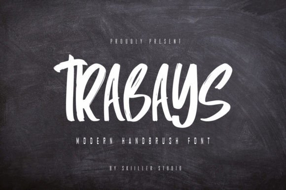Trabays Font for Web Design