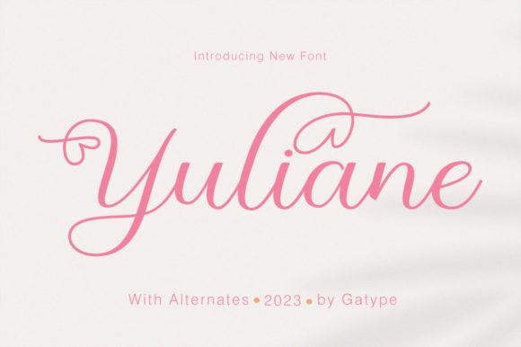 Yuliane Font for Creative Makers